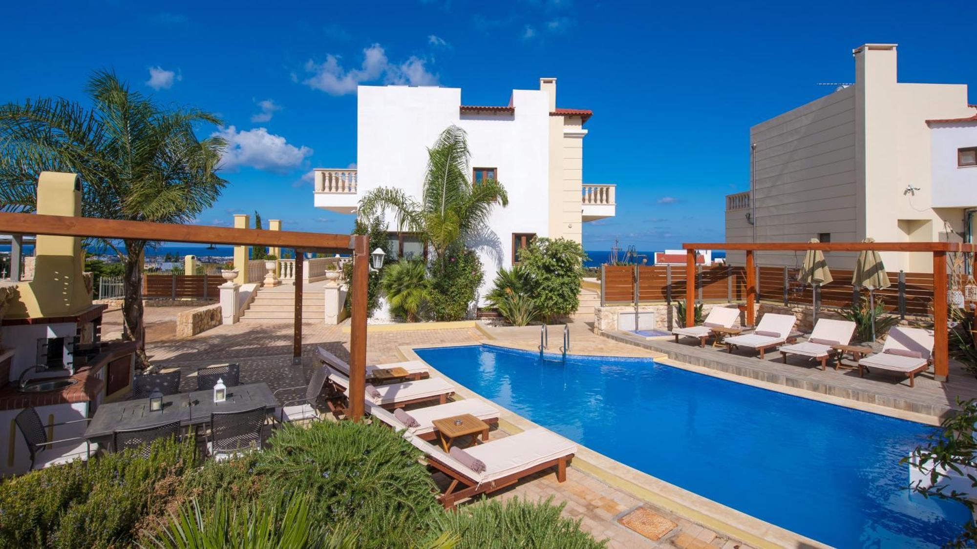Sunshine Villa With Private Pool By Estia Hersonissos  Esterno foto