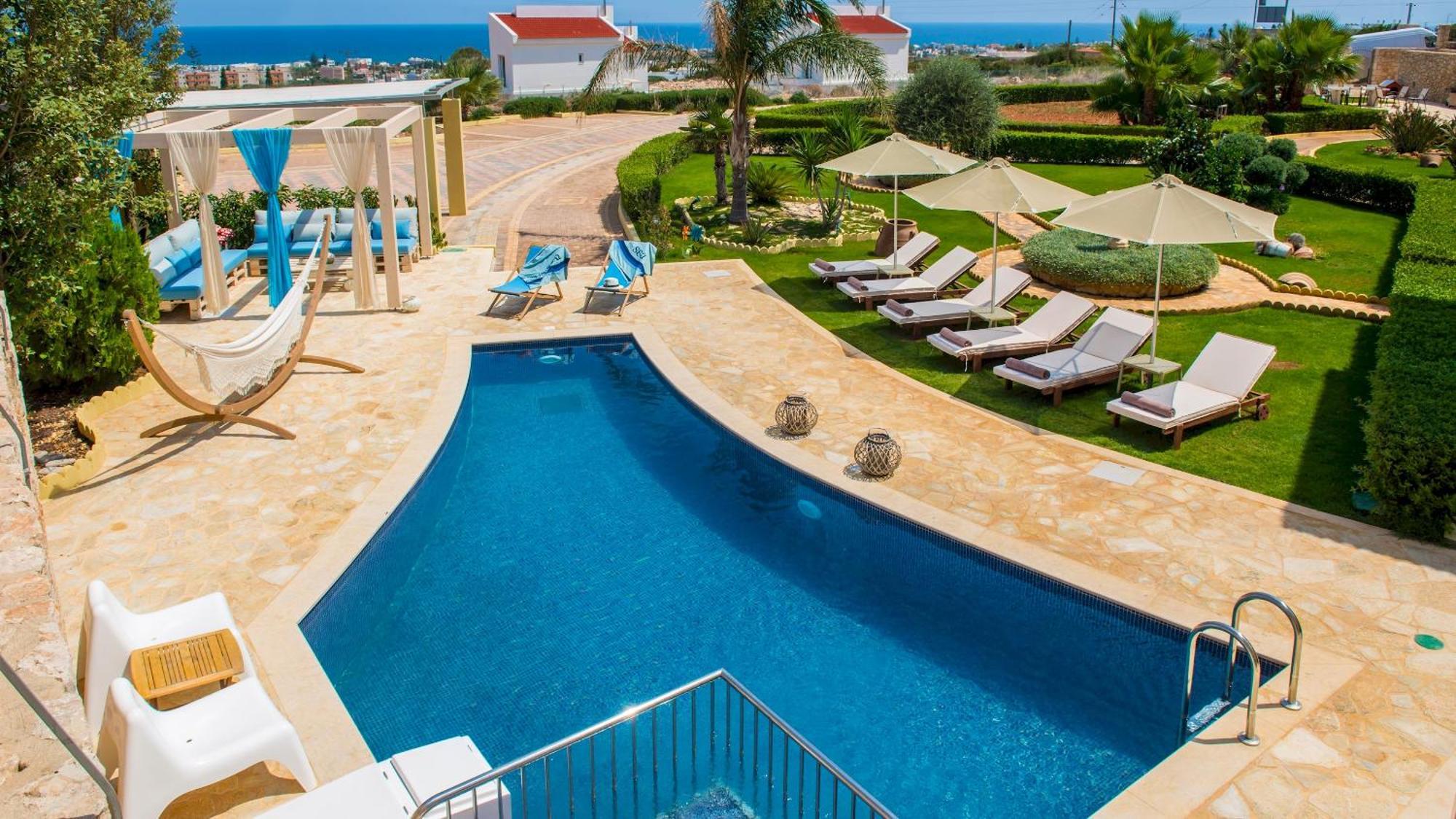 Sunshine Villa With Private Pool By Estia Hersonissos  Esterno foto