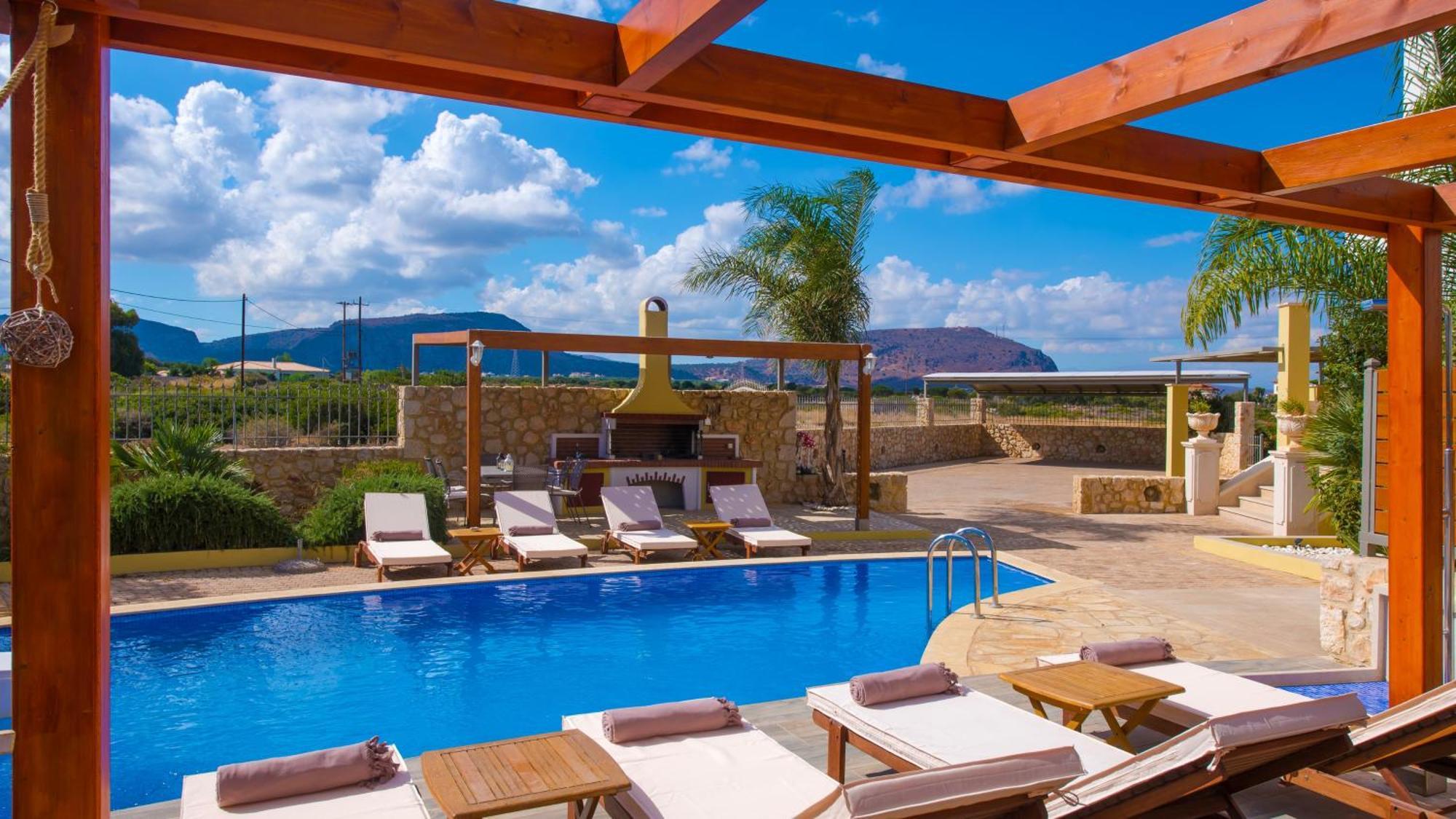 Sunshine Villa With Private Pool By Estia Hersonissos  Esterno foto